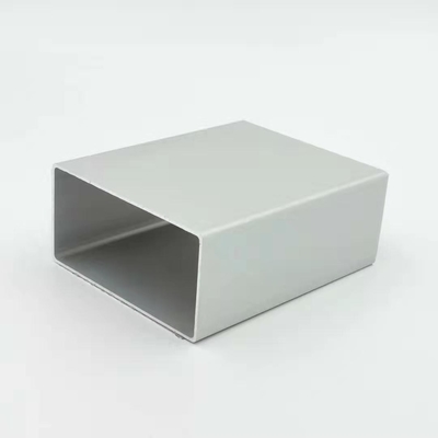 0.9 মিমি অ্যালু এক্সট্রুশন প্রোফাইল 40X80 টিউব সিলভার ম্যাট অ্যানোডাইজড অ্যালুমিনিয়াম প্রোফাইল