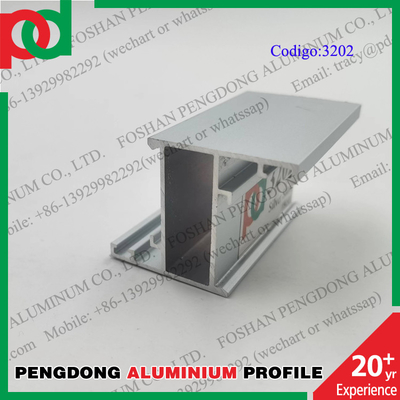 OEM আকৃতি 6063 অ্যালুমিনিয়াম উইন্ডো প্রোফাইল কাস্টমাইজড দৈর্ঘ্য