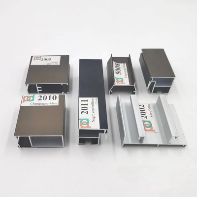 বলিভিয়া এবং চিলি সিরিজ L20 এর জন্য Anodized 6 মিটার দৈর্ঘ্যের অ্যালুমিনিয়াম উইন্ডো প্রোফাইল