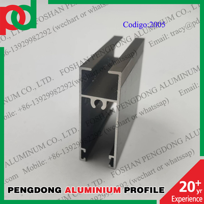 বলিভিয়া এবং চিলি সিরিজ L20 এর জন্য Anodized 6 মিটার দৈর্ঘ্যের অ্যালুমিনিয়াম উইন্ডো প্রোফাইল