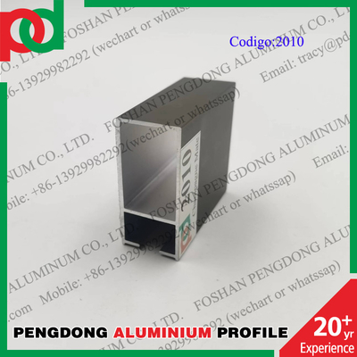 বলিভিয়া এবং চিলি সিরিজ L20 এর জন্য Anodized 6 মিটার দৈর্ঘ্যের অ্যালুমিনিয়াম উইন্ডো প্রোফাইল
