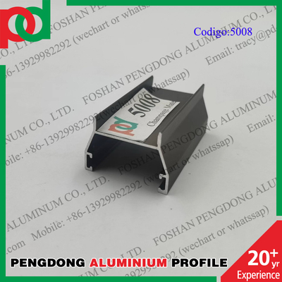 বলিভিয়া এবং চিলি সিরিজ L20 এর জন্য Anodized 6 মিটার দৈর্ঘ্যের অ্যালুমিনিয়াম উইন্ডো প্রোফাইল