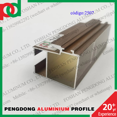 বলিভিয়া সিরিজ L20 L25 L32 L5000 এর জন্য 0.15mm T5 টেম্পার উড ফিনিশ অ্যালুমিনিয়াম প্রোফাইল