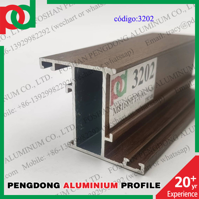 বলিভিয়া সিরিজ L20 L25 L32 L5000 এর জন্য 0.15mm T5 টেম্পার উড ফিনিশ অ্যালুমিনিয়াম প্রোফাইল