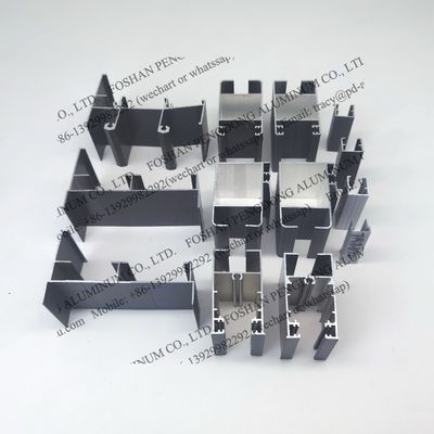 সিলভার অ্যানোডাইজড উইন্ডো অ্যালুমিনিয়াম প্রোফাইল