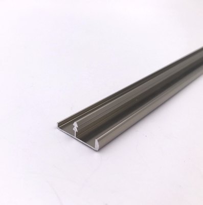 18.6mm T আকৃতি এক্সট্রুড অ্যালুমিনিয়াম ট্রিম আলংকারিক প্রান্ত প্রোফাইল