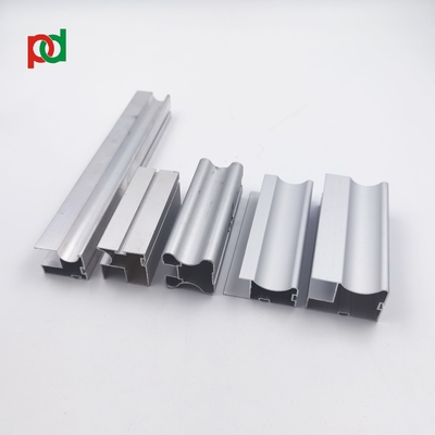 উল্লম্ব স্লাইডিং দরজা জন্য OEM অ্যানোডাইজড পোশাক অ্যালুমিনিয়াম প্রোফাইল