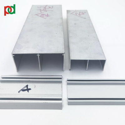 ওয়ারড্রোব ট্র্যাক রেলের জন্য RoHs MSDS স্লাইডিং ওয়ারড্রোব অ্যালুমিনিয়াম প্রোফাইল