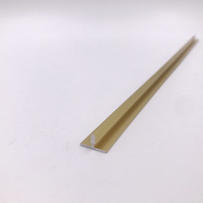 11.7mm T শেপ অ্যানোডাইজড অ্যালুমিনিয়াম প্রোফাইল ক্রোম গোল্ড রোজ গোল্ড৷