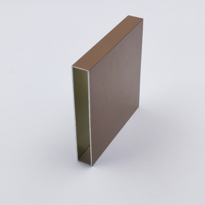 0.5mm বেধ T5 অ্যালুমিনিয়াম রান্নাঘর প্রোফাইল গুঁড়া প্রলিপ্ত