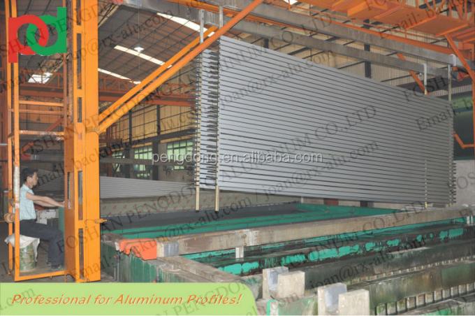 Libya Aluminium profile with Silver Glossy অ্যানোডাইজড