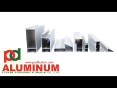Anodized 6063 T5 অ্যালুমিনিয়াম উইন্ডো প্রোফাইল
